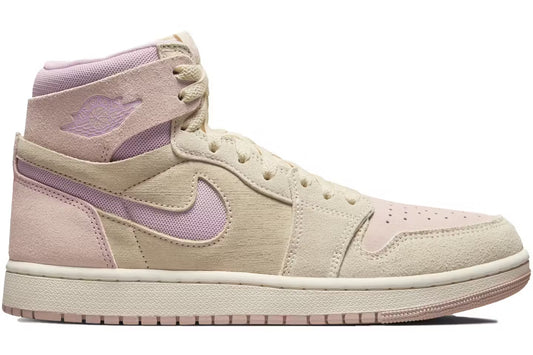 Air Jordan 1 High Zoom Air CMFT 2 "White Pure Platinum" (DR9503-100)