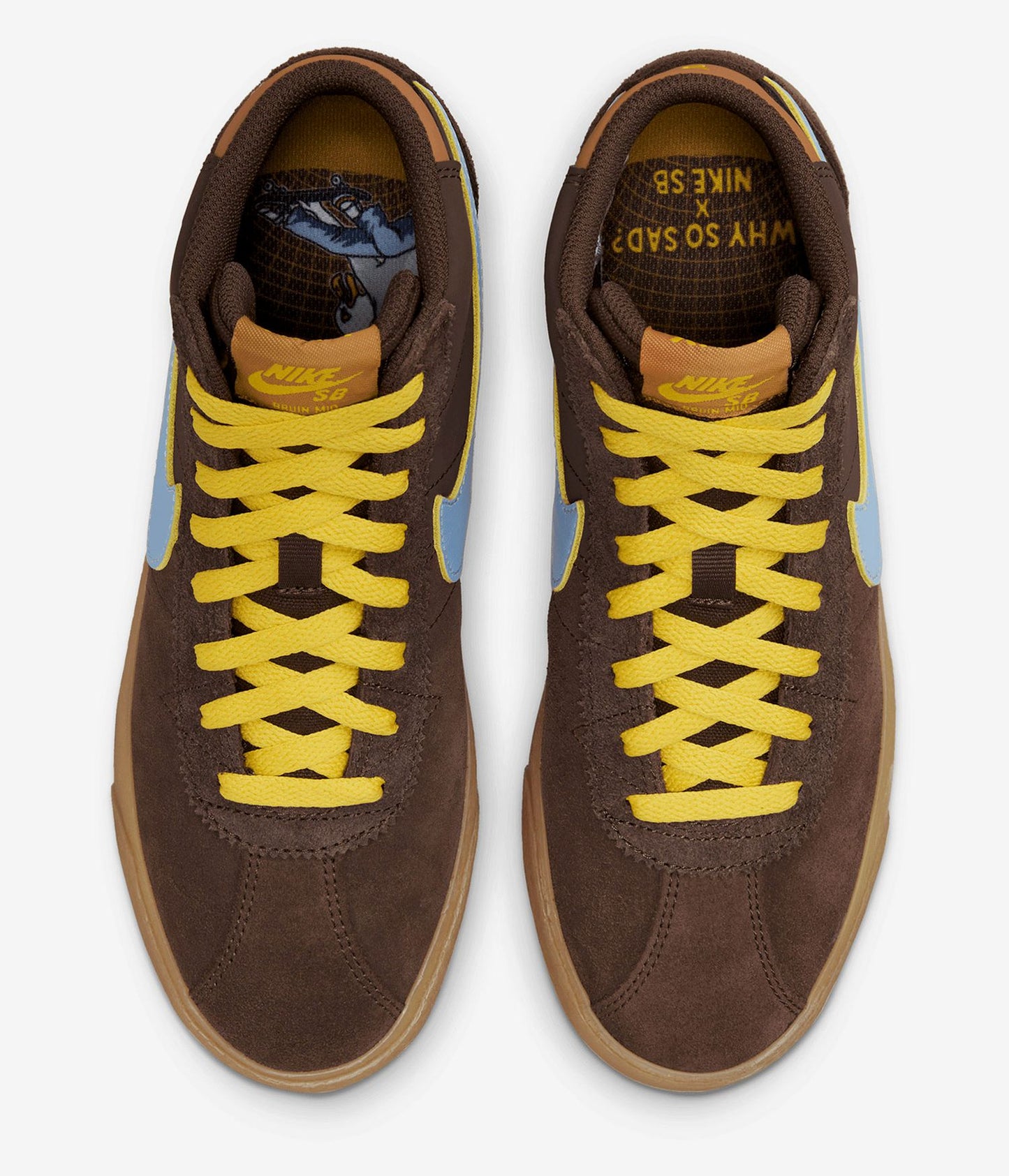 Nike SB WMNS Bruin Hi PRM WSS – Light Chocolate / Light Blue