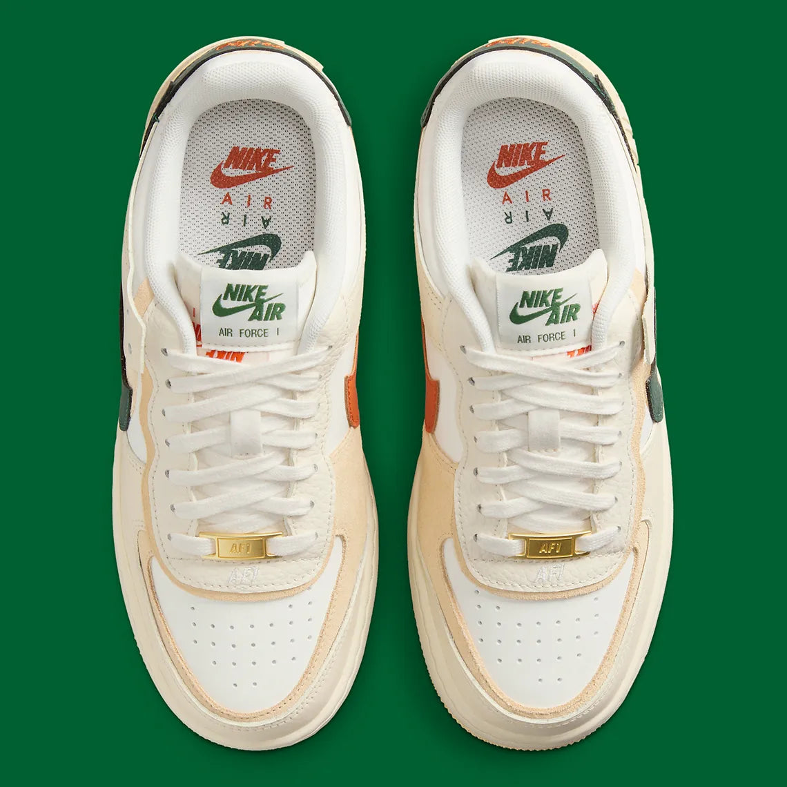 Nike Air Force 1 Shadow "Coconut Milk/Fir