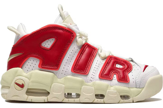 Nike Air More Uptempo White Red Sail
