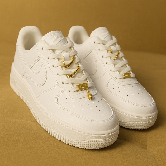 Nike Air Force 1 ’07 LX White/White/Gold