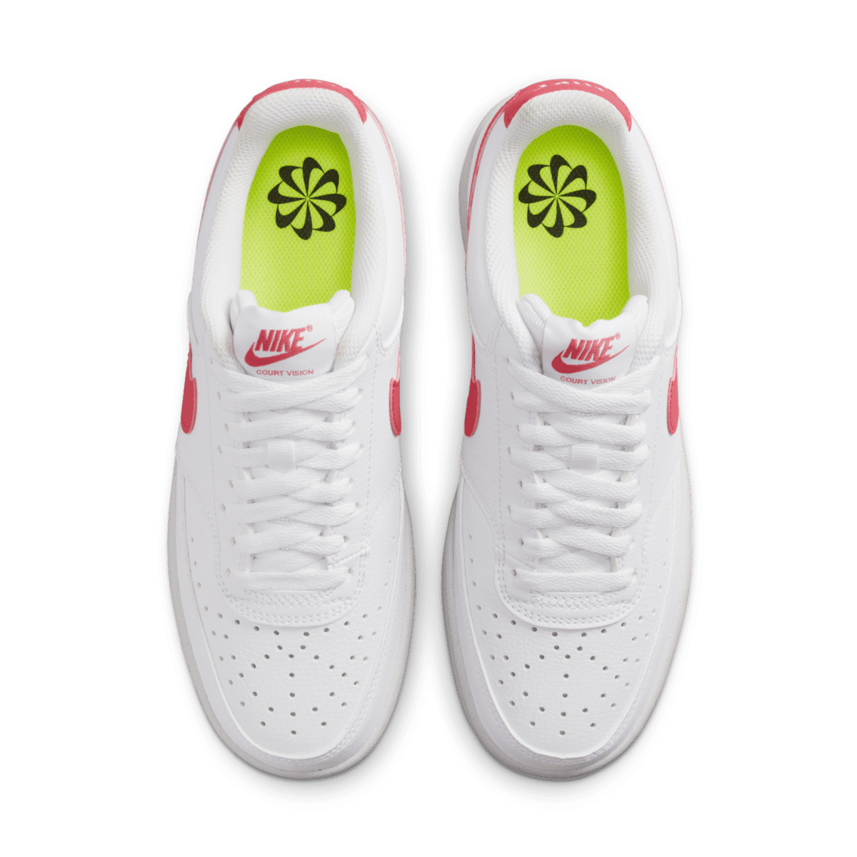 Nike Court Vision Low Next Nature WMNS "White/Sea Coral"